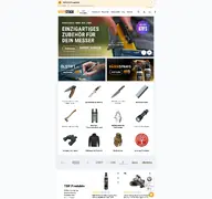 Kleine Seitenvorschau von knifestock.de