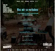 Kleine Seitenvorschau von die-gorillas.de