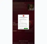 Kleine Seitenvorschau von redorakel.de