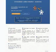 Kleine Seitenvorschau von umrissbilder.de