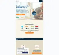 Kleine Seitenvorschau von unahealth.de