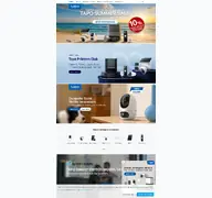 Kleine Seitenvorschau von tapo.com