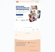 Kleine Seitenvorschau von nana-hilft.de