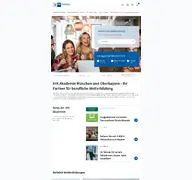 Kleine Seitenvorschau von ihk-akademie-muenchen.de