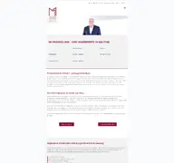 Kleine Seitenvorschau von m1-praxisklinik.de