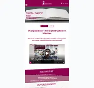 Kleine Seitenvorschau von gc-digitaldruck.de