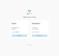 Kleine Seitenvorschau von m2dent.de
