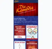 Kleine Seitenvorschau von diekomoedie.de