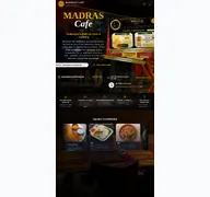 Kleine Seitenvorschau von madrascafe.de