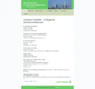 Kleine Seitenvorschau von urologen-frankfurt.de