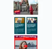 Kleine Seitenvorschau von dielinke-bremen.de