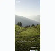 Kleine Seitenvorschau von nationalpark-sommercard.at