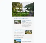 Kleine Seitenvorschau von nationalparks-skandinavien.de