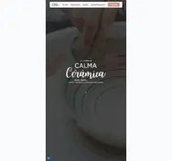 Kleine Seitenvorschau von calma-ceramica.de