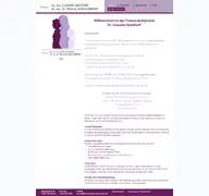Kleine Seitenvorschau von frauenarzt-wertheim.de