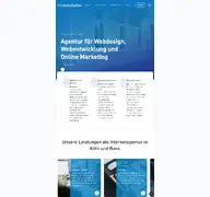 Kleine Seitenvorschau von diemedialen.de
