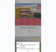 Kleine Seitenvorschau von mainhausen.de
