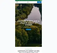 Kleine Seitenvorschau von camping-emstal.de