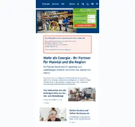 Kleine Seitenvorschau von maintal-werke.de