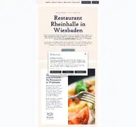 Kleine Seitenvorschau von restaurant-rheinhalle.de