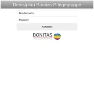 Kleine Seitenvorschau von dienstplan.bonitas.de