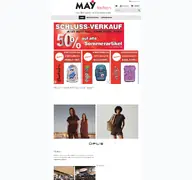 Kleine Seitenvorschau von may-fashion.de