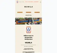 Kleine Seitenvorschau von wumila.de