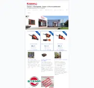 Kleine Seitenvorschau von kraemer-motorgeraete.de