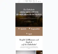 Kleine Seitenvorschau von die-ostlerhuette.de