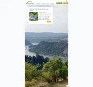 Kleine Seitenvorschau von naturefund.de