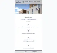 Kleine Seitenvorschau von kreisbau-muehlacker.de