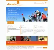 Kleine Seitenvorschau von diereha.de