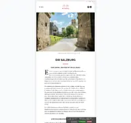 Kleine Seitenvorschau von die-salzburg.de