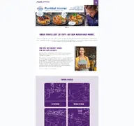 Kleine Seitenvorschau von mondelez-professional.de