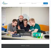 Kleine Seitenvorschau von moodle.marienhaus.de