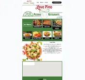 Kleine Seitenvorschau von lovepino-ristorante.de