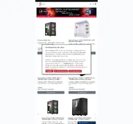 Kleine Seitenvorschau von lp-gamingzone.de