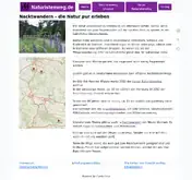 Kleine Seitenvorschau von naturistenweg.de