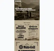 Kleine Seitenvorschau von muehl-grill.de