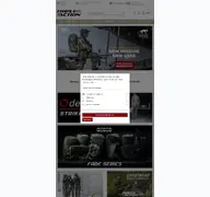 Kleine Seitenvorschau von tripleaction.de