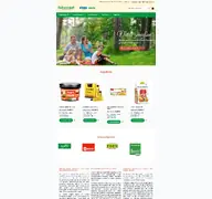 Kleine Seitenvorschau von naturpaket.de
