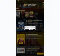 Kleine Seitenvorschau von krone-theater.de