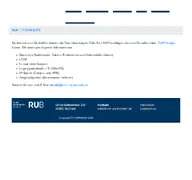 Kleine Seitenvorschau von wiki.ruhr-uni-bochum.de