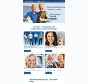 Kleine Seitenvorschau von euroeyes.de