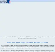 Kleine Seitenvorschau von natur-pur-reisen.de