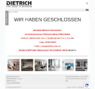 Kleine Seitenvorschau von dietrich-moebel.de