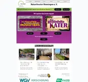 Kleine Seitenvorschau von naturtheater-renningen.de