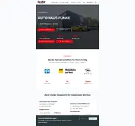 Kleine Seitenvorschau von autohaus-funke.de