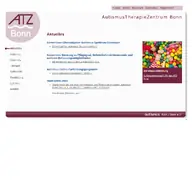 Kleine Seitenvorschau von atz-bonn.de