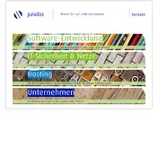 Kleine Seitenvorschau von junidas.de